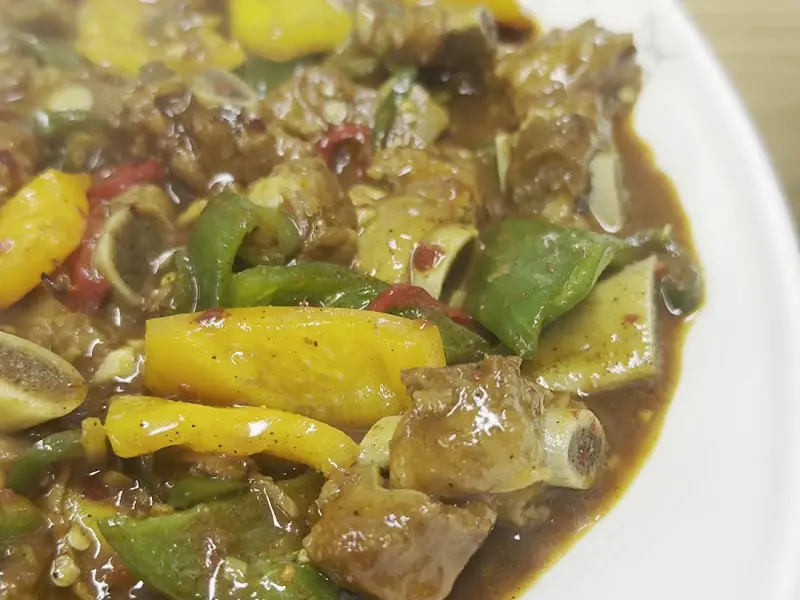 용궁번개반점 매운갈비