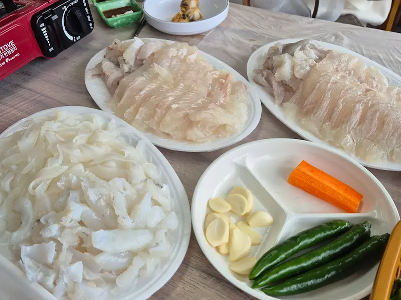 다채로운 해산물 한 상