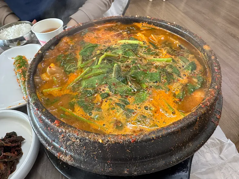 푸짐한 빠가탕 한 상