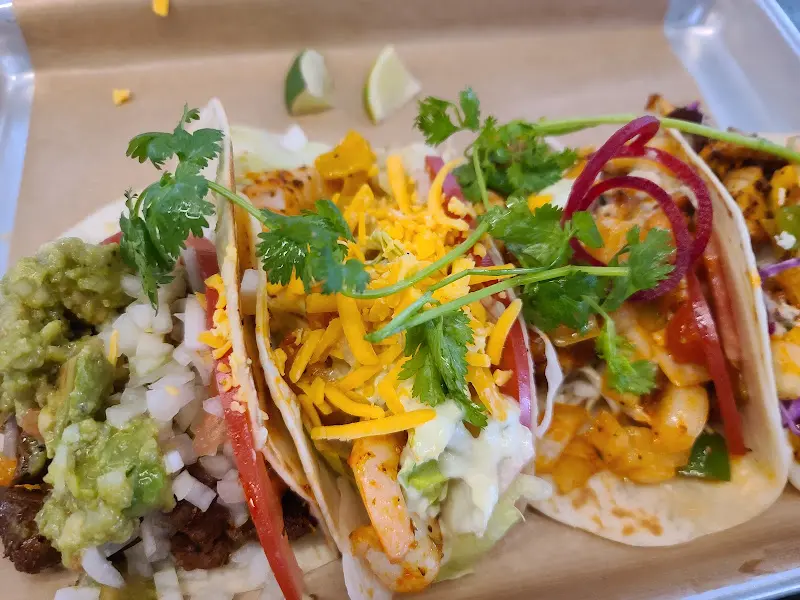 새우 망고 타코