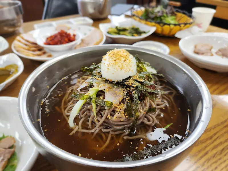 시원한 물막국수 한 그릇