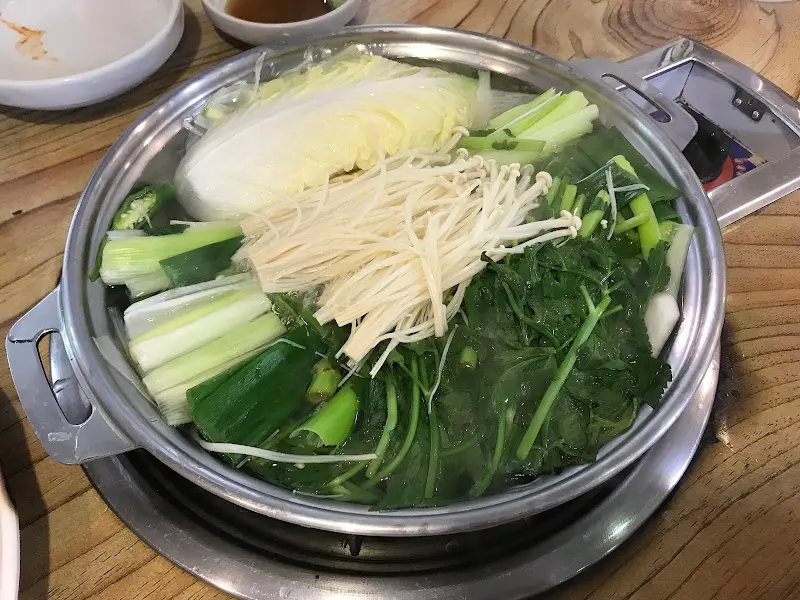 푸짐한 연포탕 재료