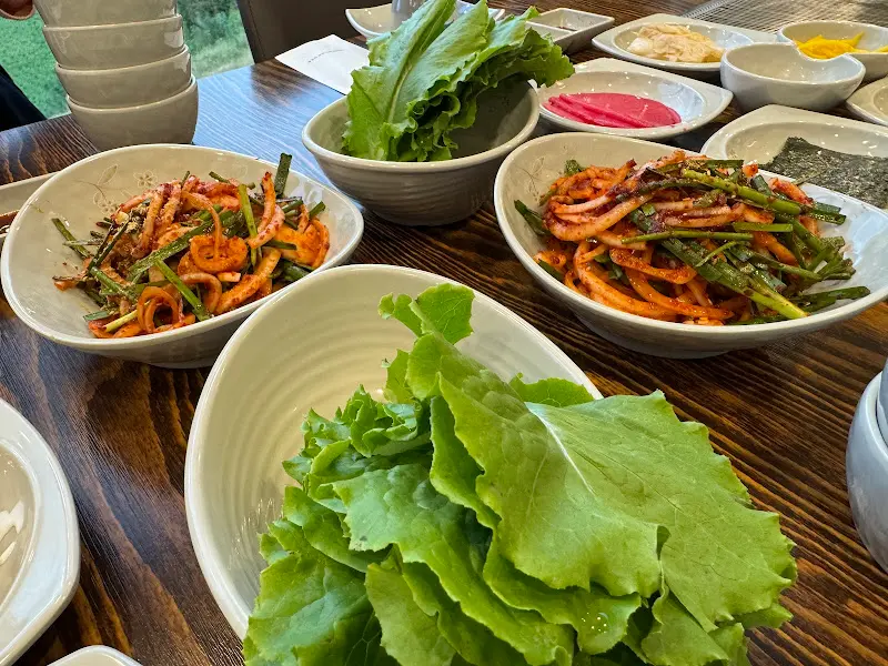 풍성한 기본 상차림