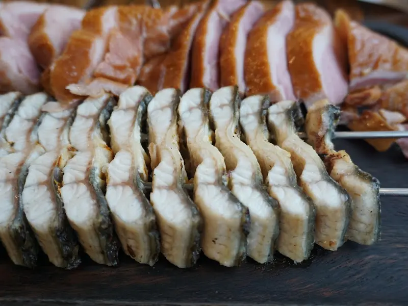 장어와 훈제오리