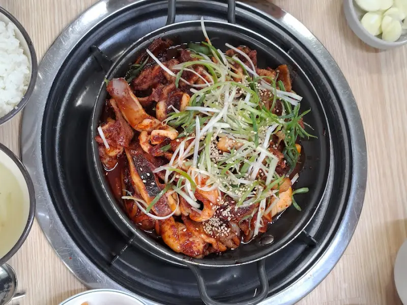 오삼불고기 클로즈업