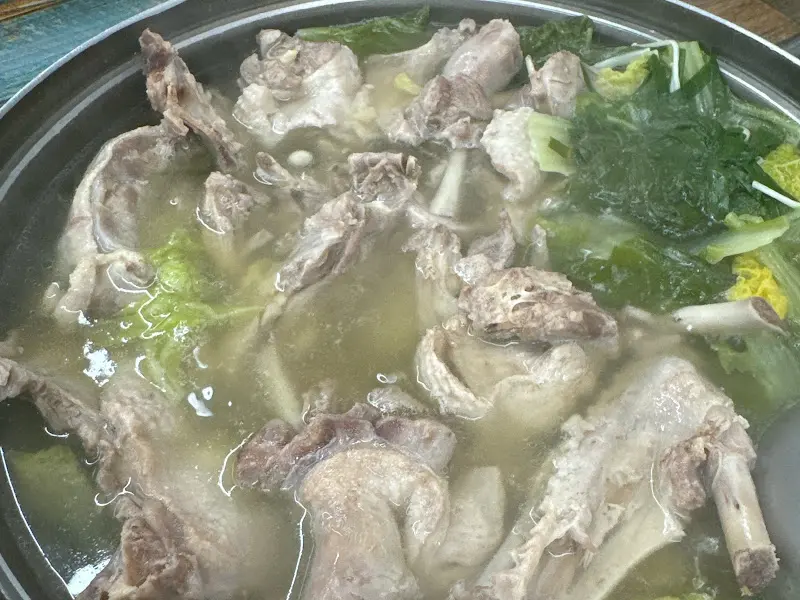 삼강식당 내부 모습
