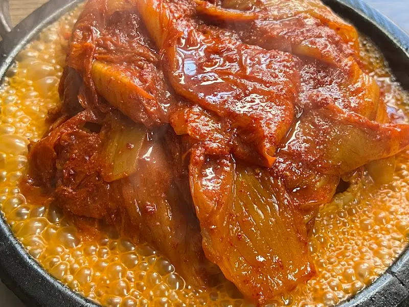 두툼하게 구워져 나온 들기름 두부구이