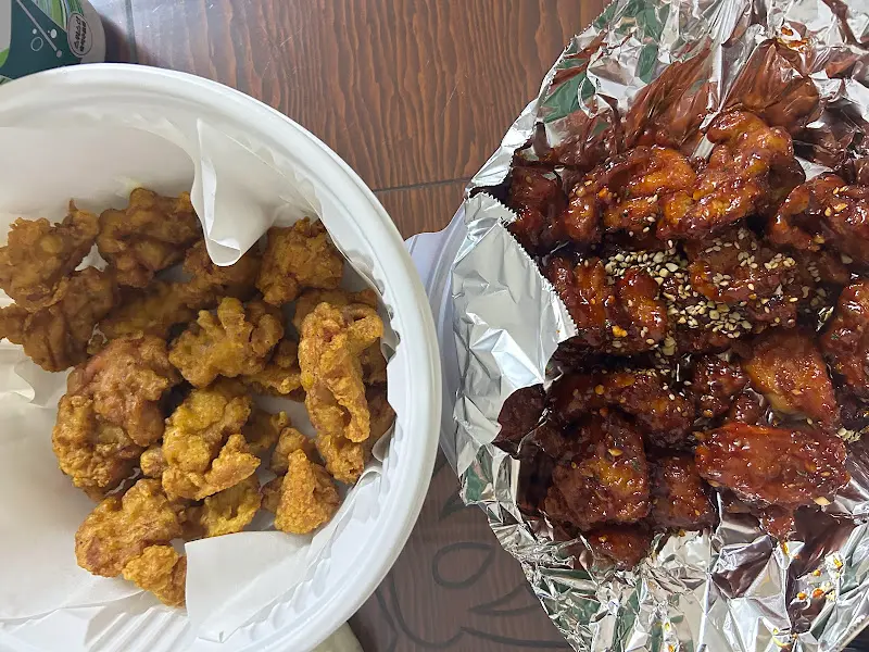 닭강정 두 종류