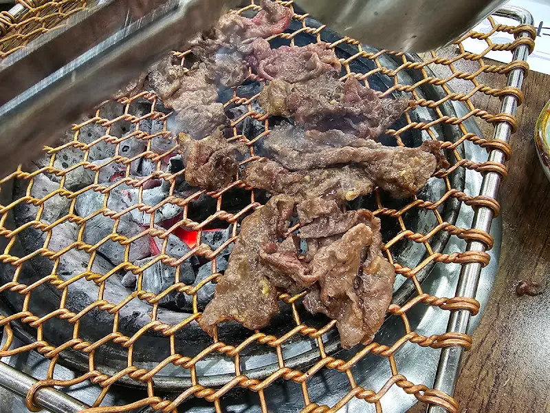 맛있게 익은 불고기