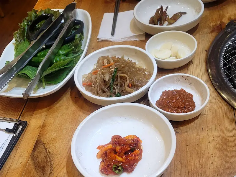 신라농원 밑반찬