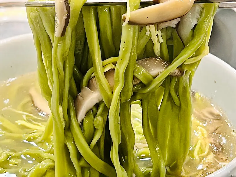 해초면의 쫄깃함