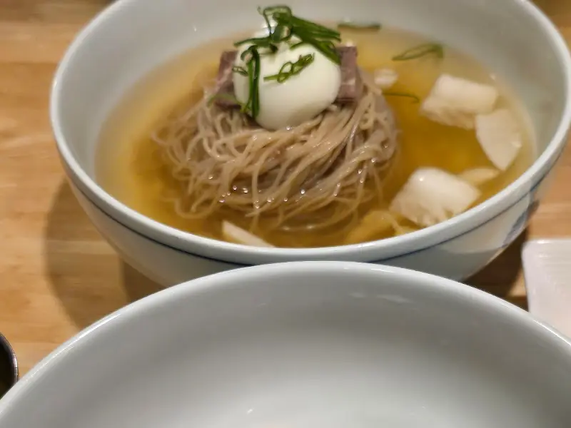 관악관 평양냉면 근접샷