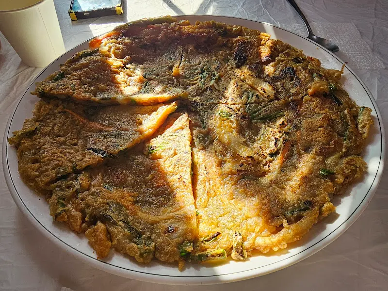 두툼한 해물파전