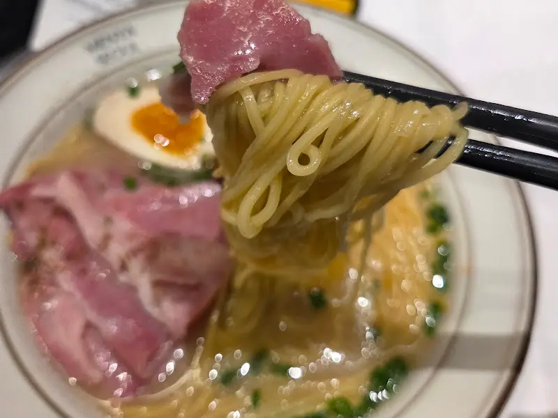 더블 잠봉 라멘 면발