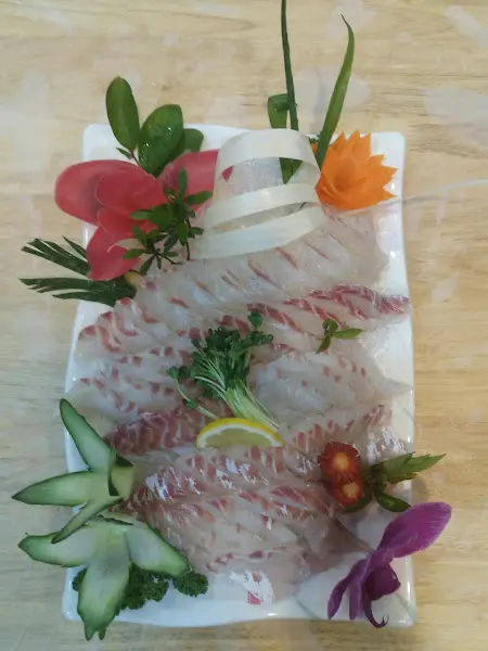 활어회 한 상차림