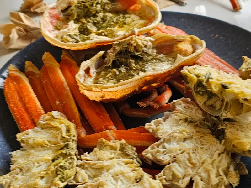 대게와 게딱지 볶음밥