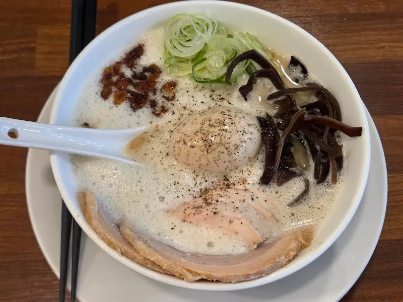 토리빠이탄 라멘의 아름다운 자태