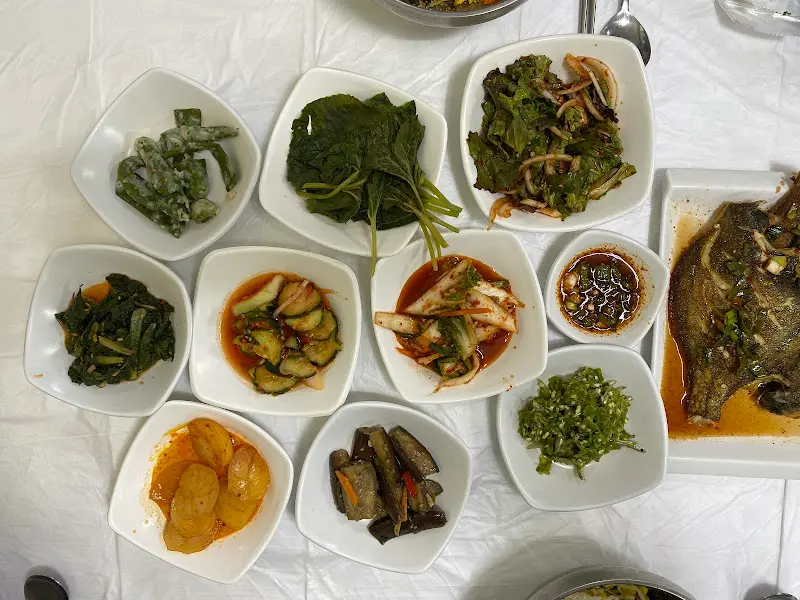 산채정식 밑반찬