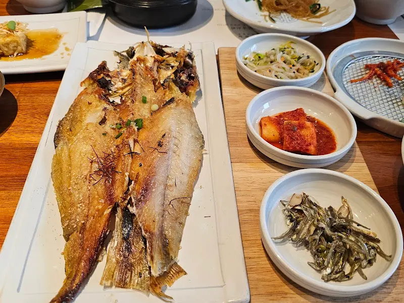 보리굴비 정식 메인 메뉴