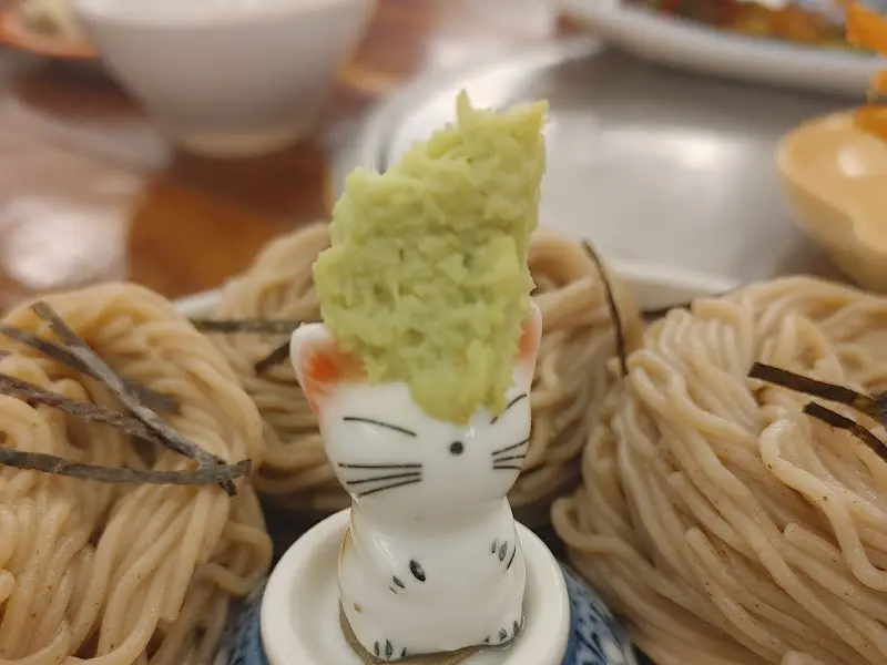 고양이 도자기 와사비