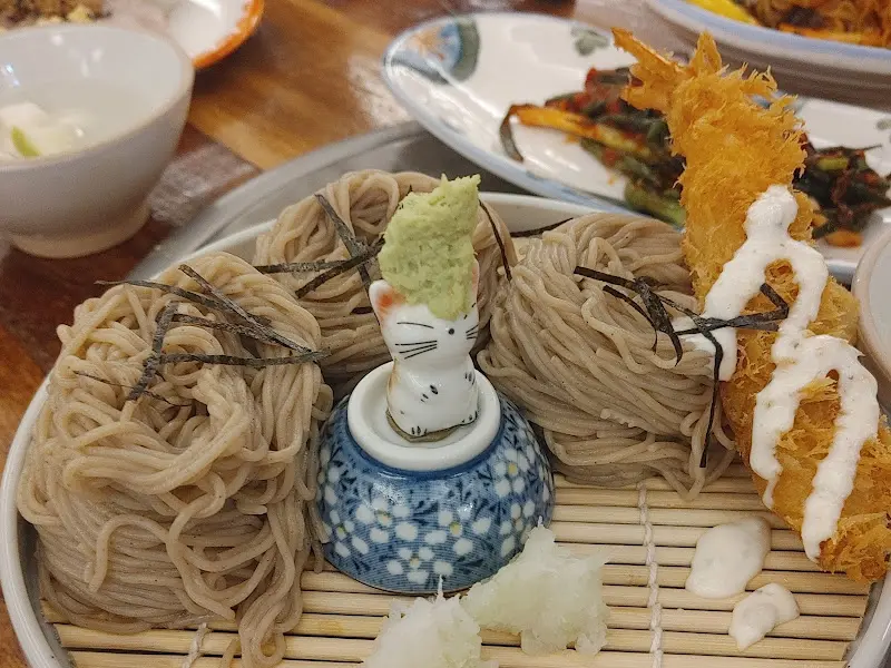 와사비 고양이와 메밀면