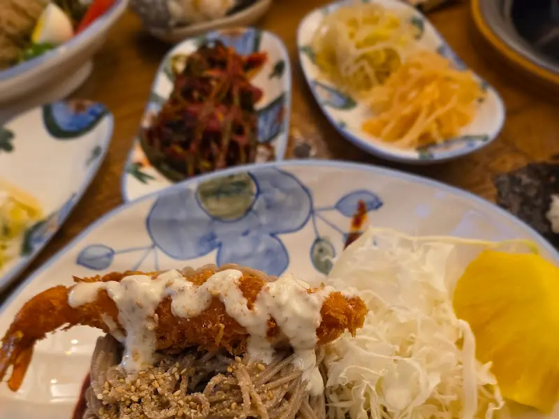 오팔당 반찬 클로즈업