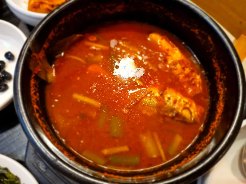 매콤한 조기찌개