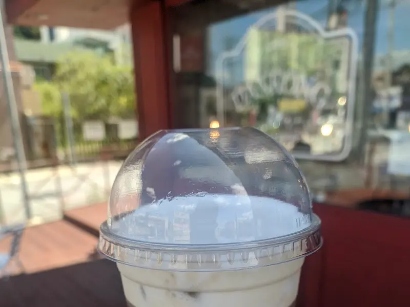 테이크 아웃 소금커피