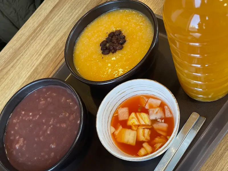 새알심 팥죽, 호박죽, 호박 식혜