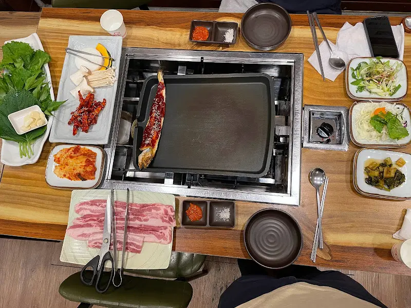 황태구이 정식 한상차림