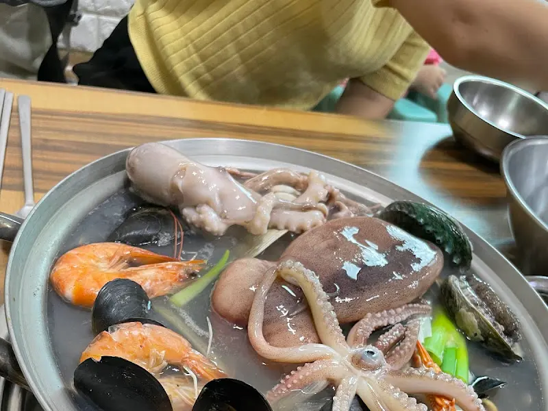 해물칼국수 재료