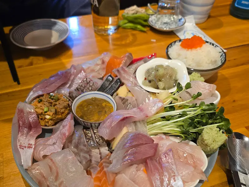 한 사라 숙성 모둠사시미