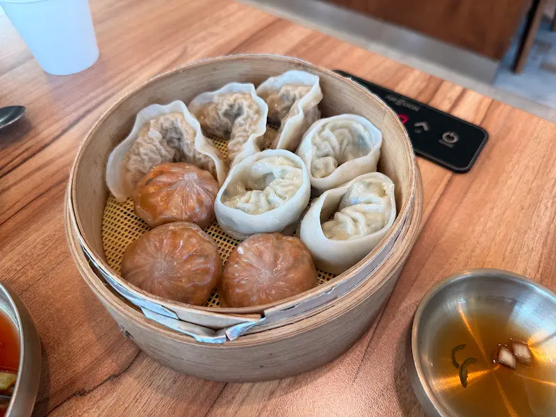 김치만두와 고기만두