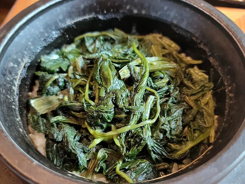 곤드레나물이 듬뿍 들어간 곤드레 솥밥