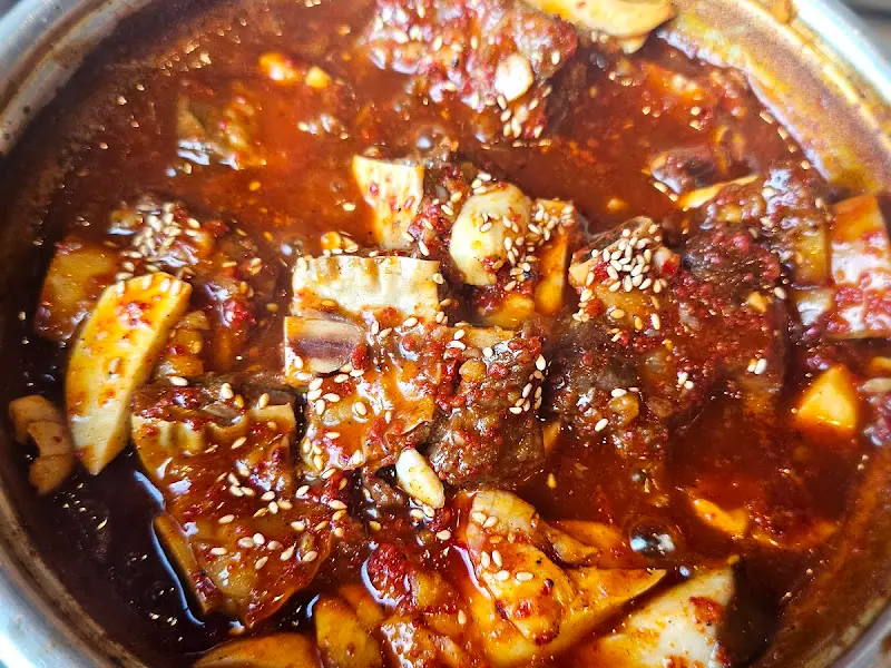 매콤한 소갈비찜