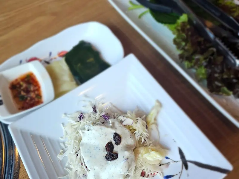 신선한 쌈 채소