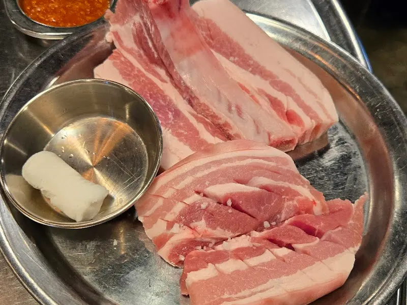 신선한 제주 돗갈비