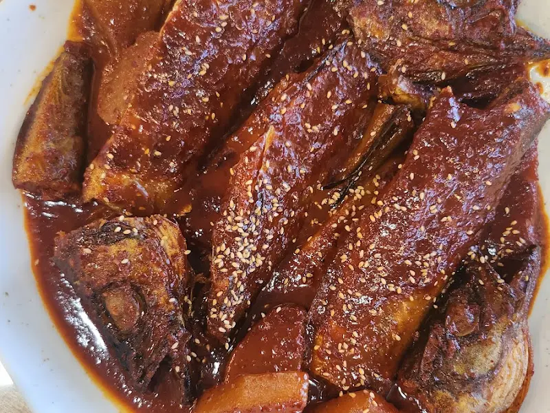 매콤달콤한 양념이 듬뿍 밴 코다리