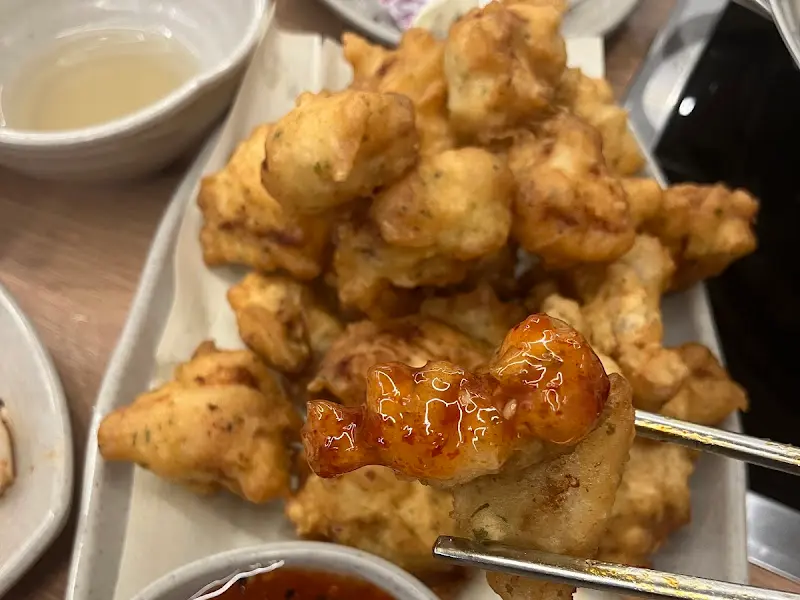 겉은 바삭하고 속은 촉촉한 아구 튀김