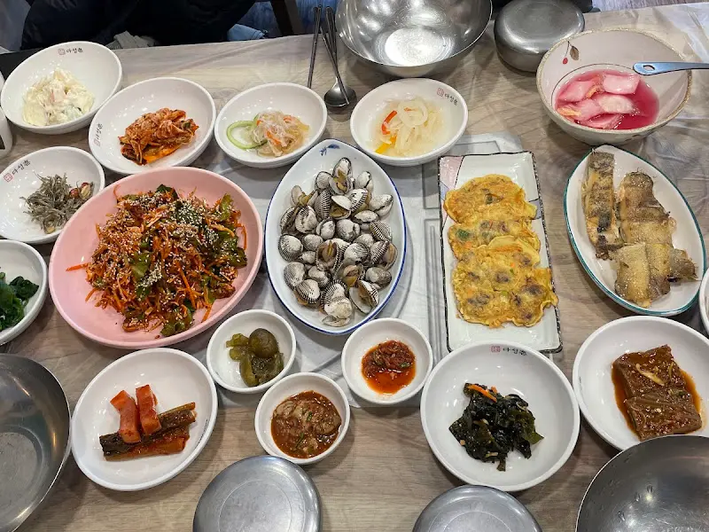 푸짐한 꼬막정식 한 상 차림