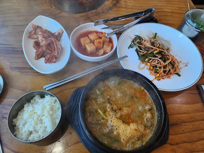 추어탕 한 상 차림