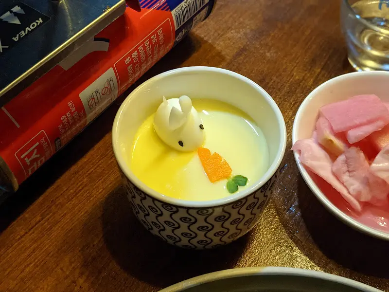 귀여운 토끼 계란찜