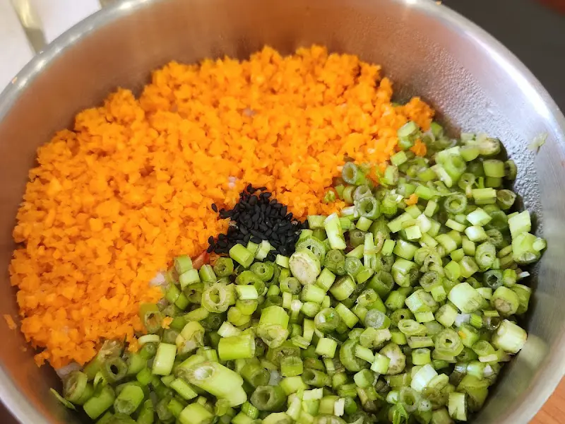 소고기 무밥 재료