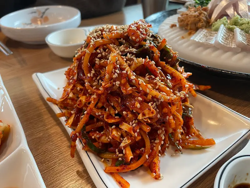 푸짐한 갈치회 무침