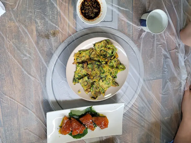 고추전과 단호박 튀김