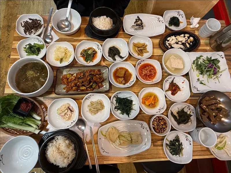 걸구쟁이네 나물밥상 한상차림