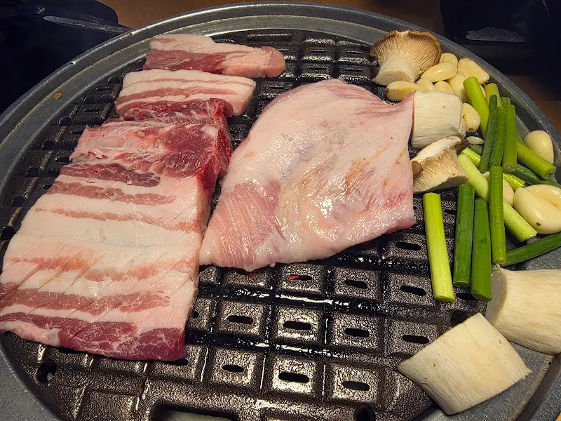 환상적인 비주얼의 삼겹살