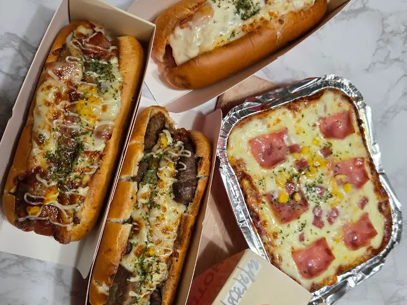 다양한 핫도그 메뉴