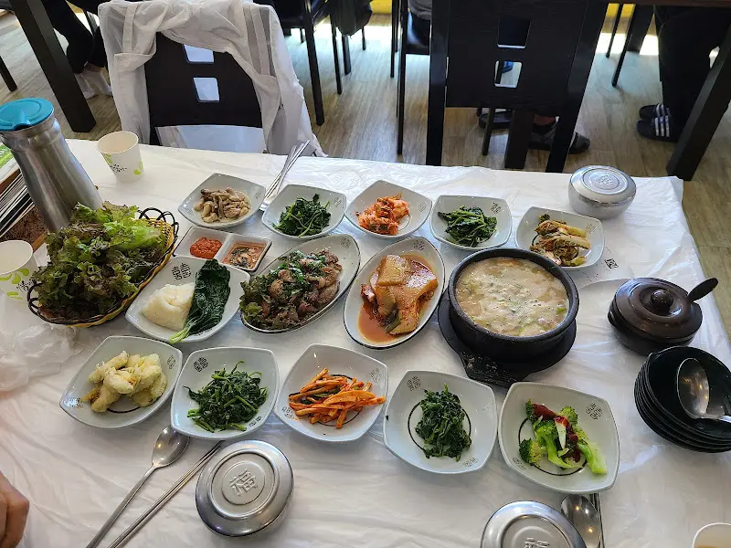 다양한 메뉴들