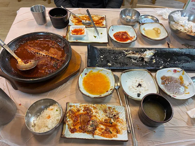 식사를 마친 후